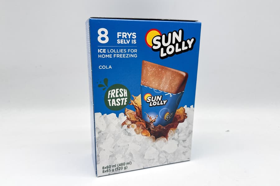 15 Kartons Wassereis Sun Lolly